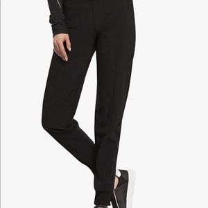 Black scrub jogger pants